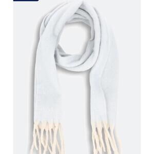 Free People Winter Chill Blanket Scarf - Blue, One Size Fits All